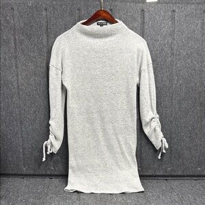 As U Wish Light Gray Knit Top